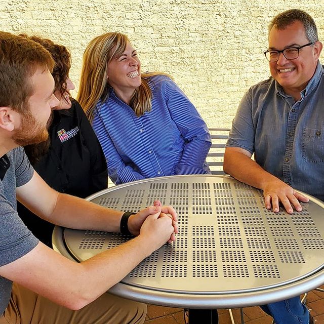 Had some great conversations and laughs in the park today!