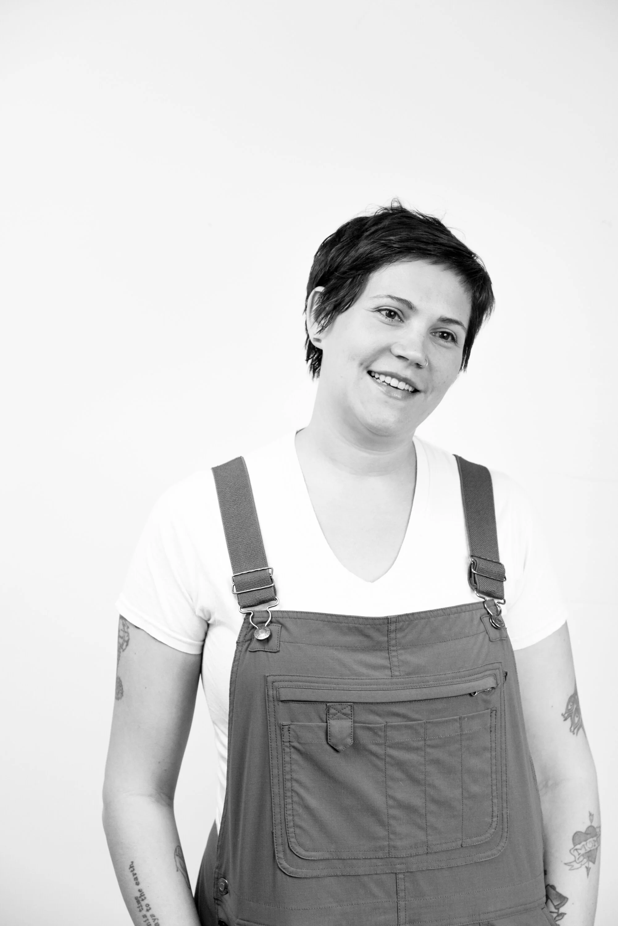 Alexis Jenssen is the Market Manager and Executive Director of the Apex Farmers Market. Photo by Megan Crist.