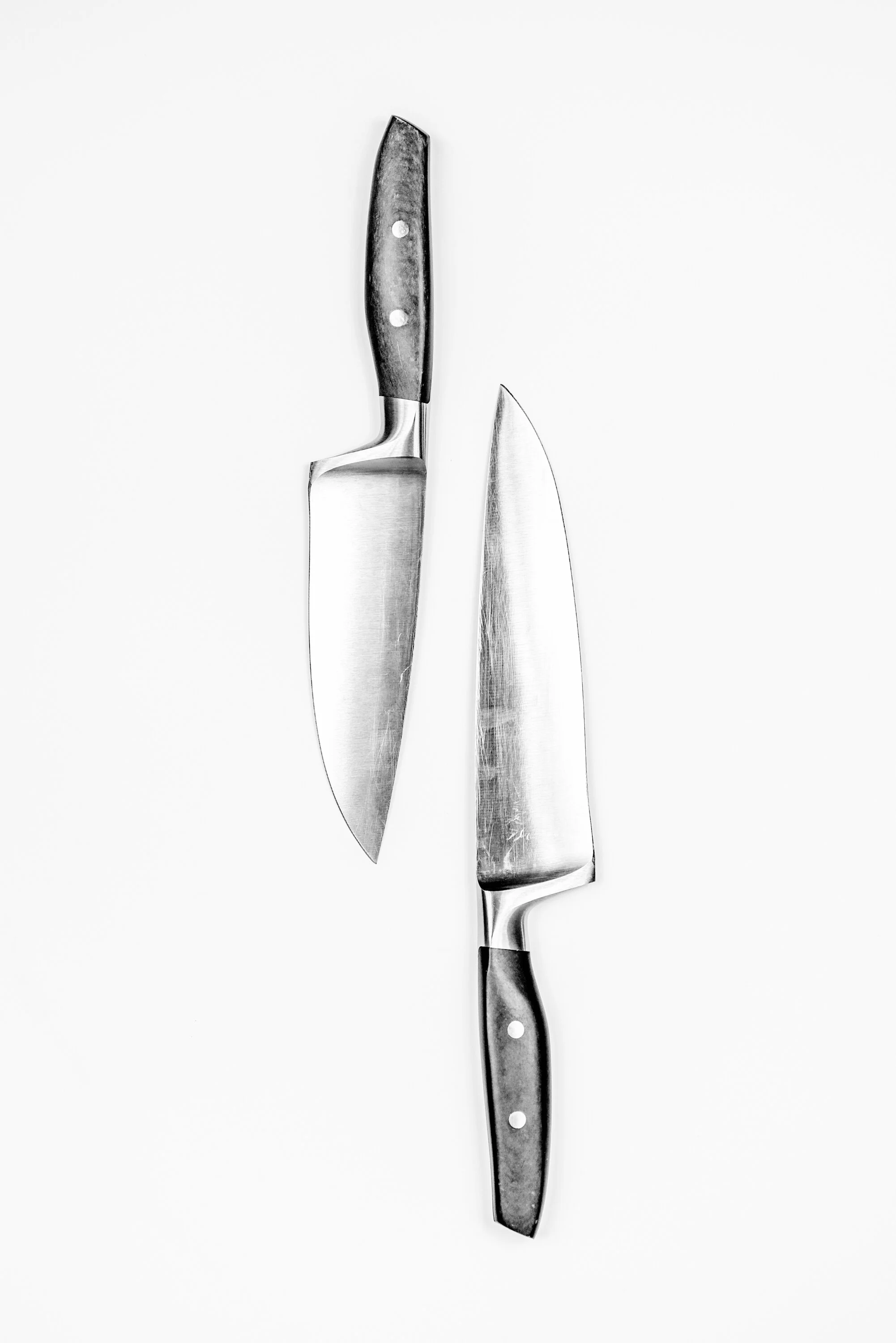 Ana couldn’t run her business, Global Comfy, without her favorite chef’s knives. Photo and styling by Megan Crist.