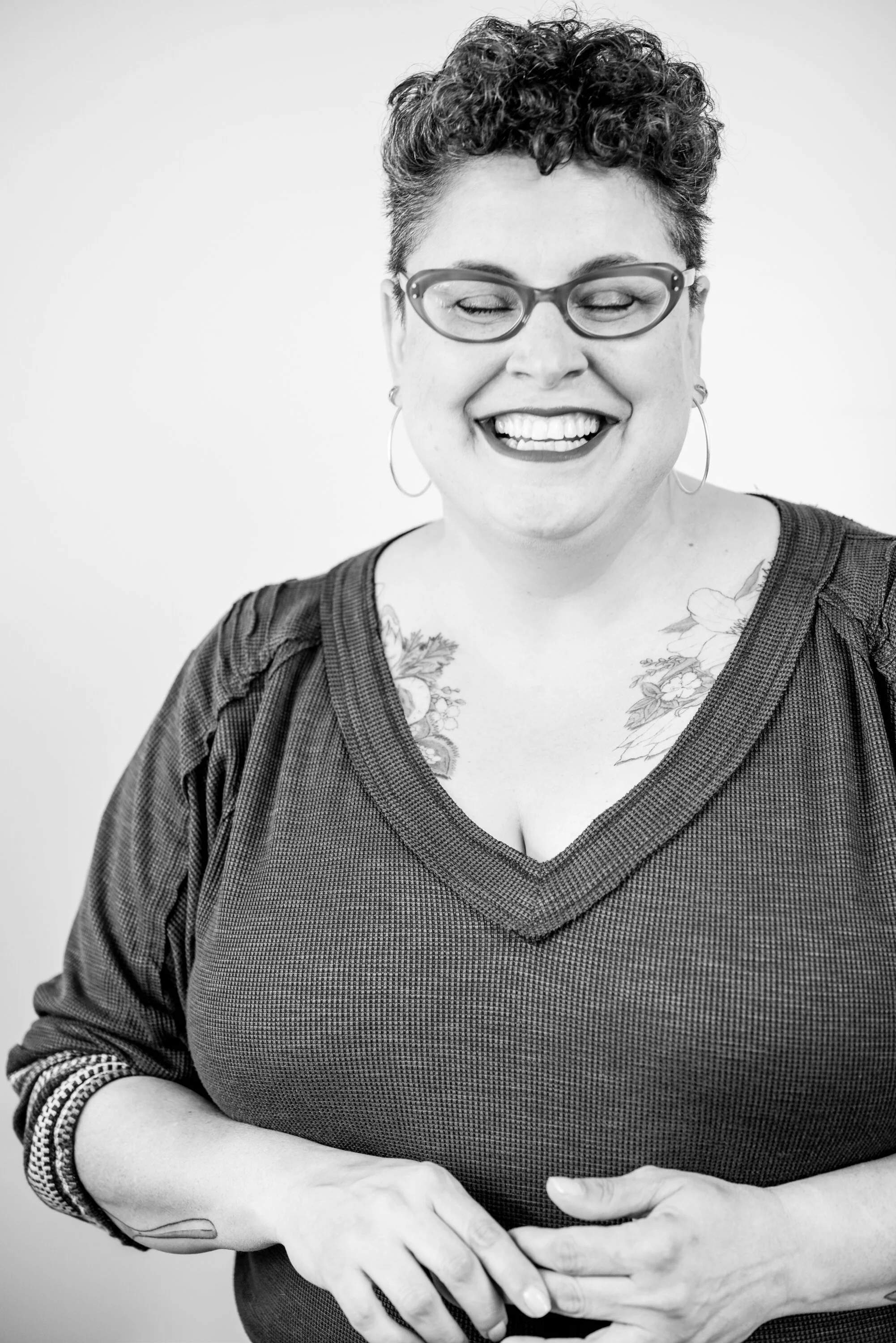 Chef Ana Tapioca of Global Comfy discusses how she creates community around food. Photo by Megan Crist.