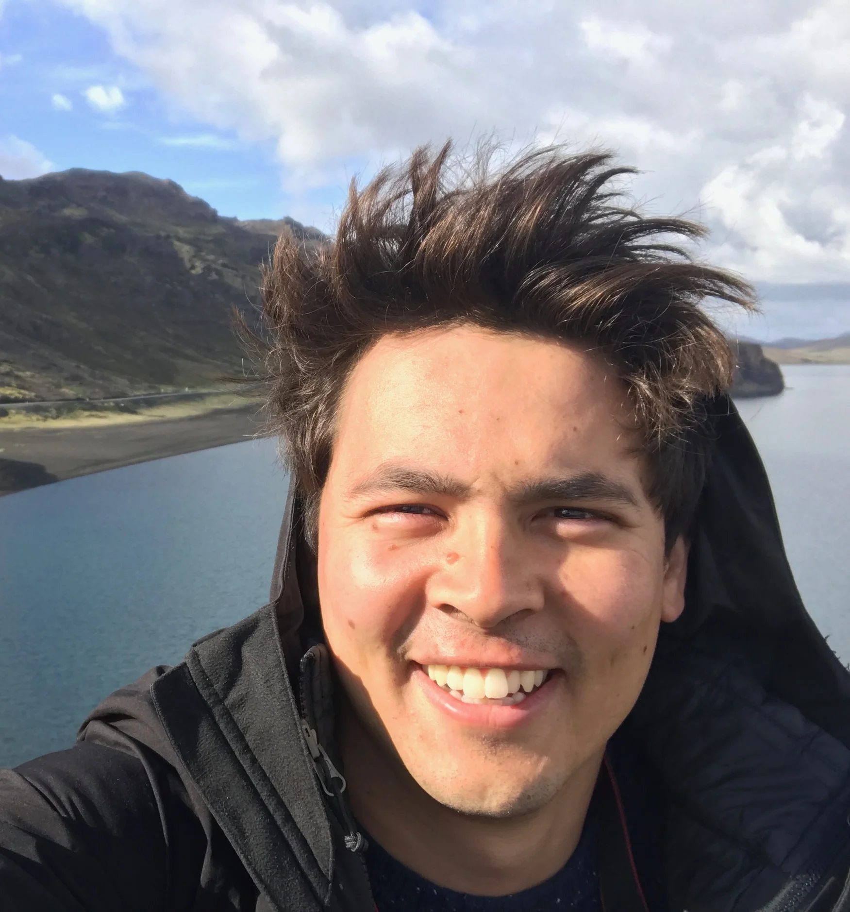 Matt forgetting to brush his hair again.