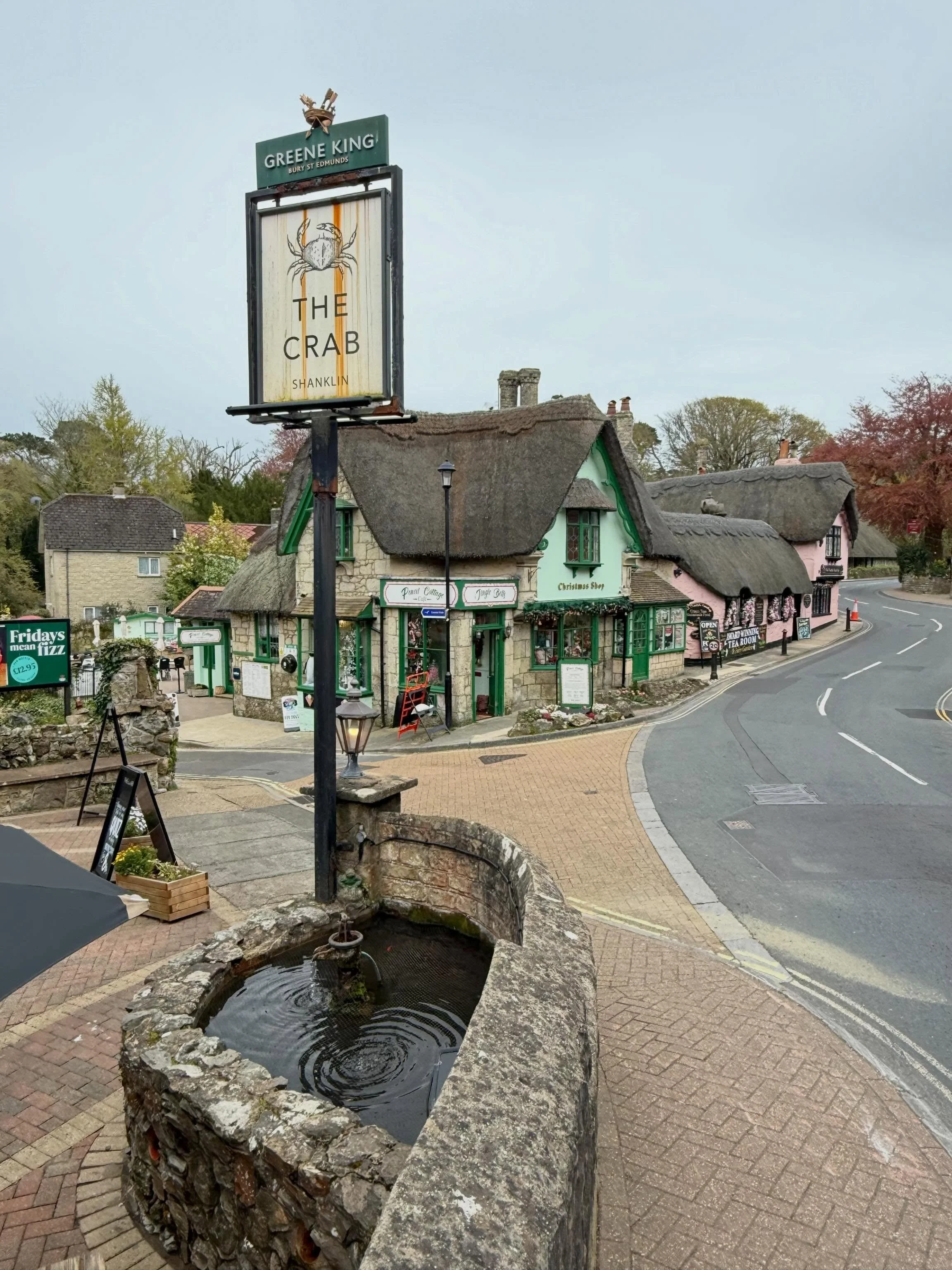 The pretty location of Shanklin Old Village on the Isle of Wight 🏡