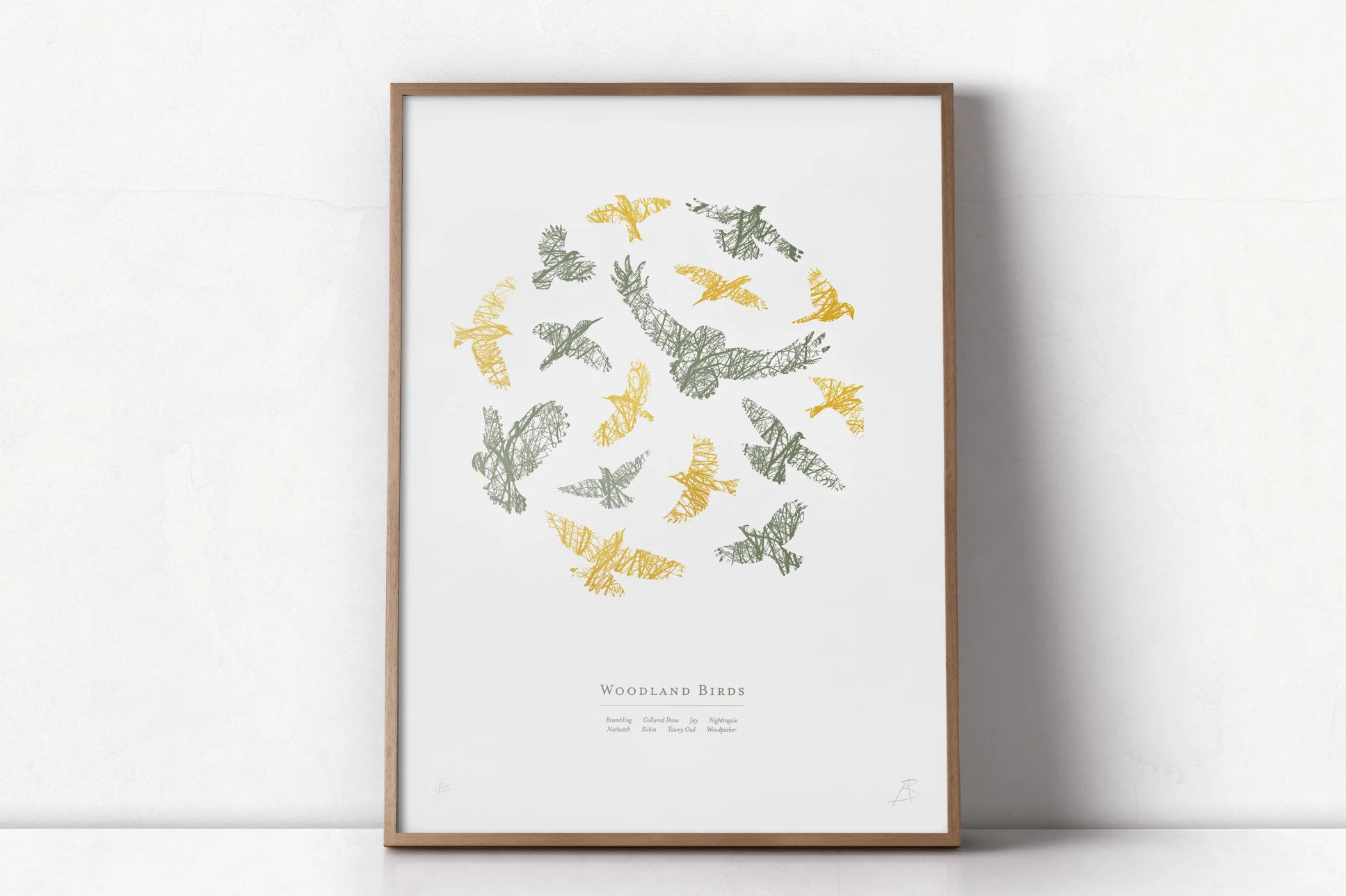 WOODLAND BIRDS | GOLD