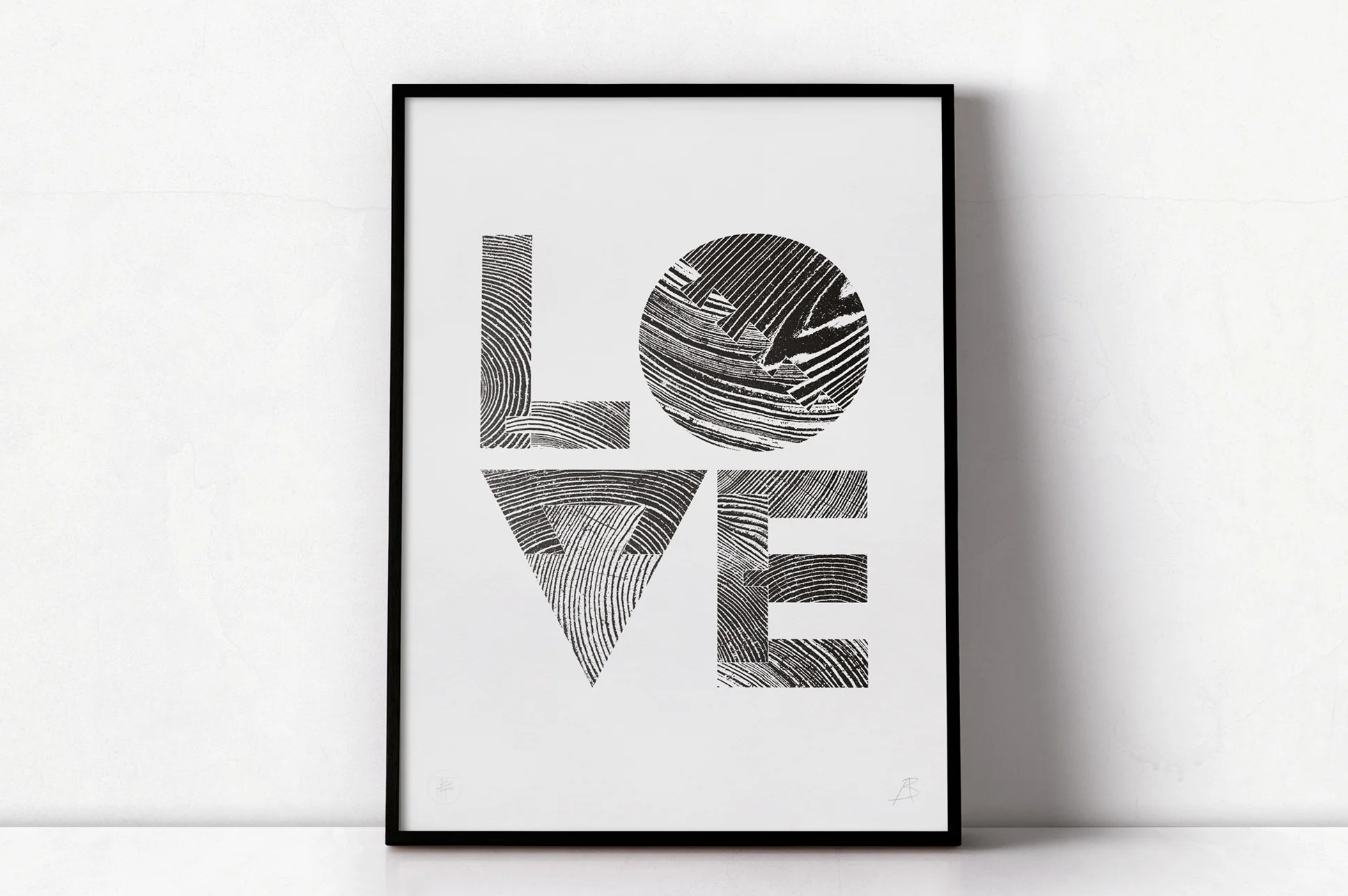 INGRAINED WITH LOVE | CHARCOAL