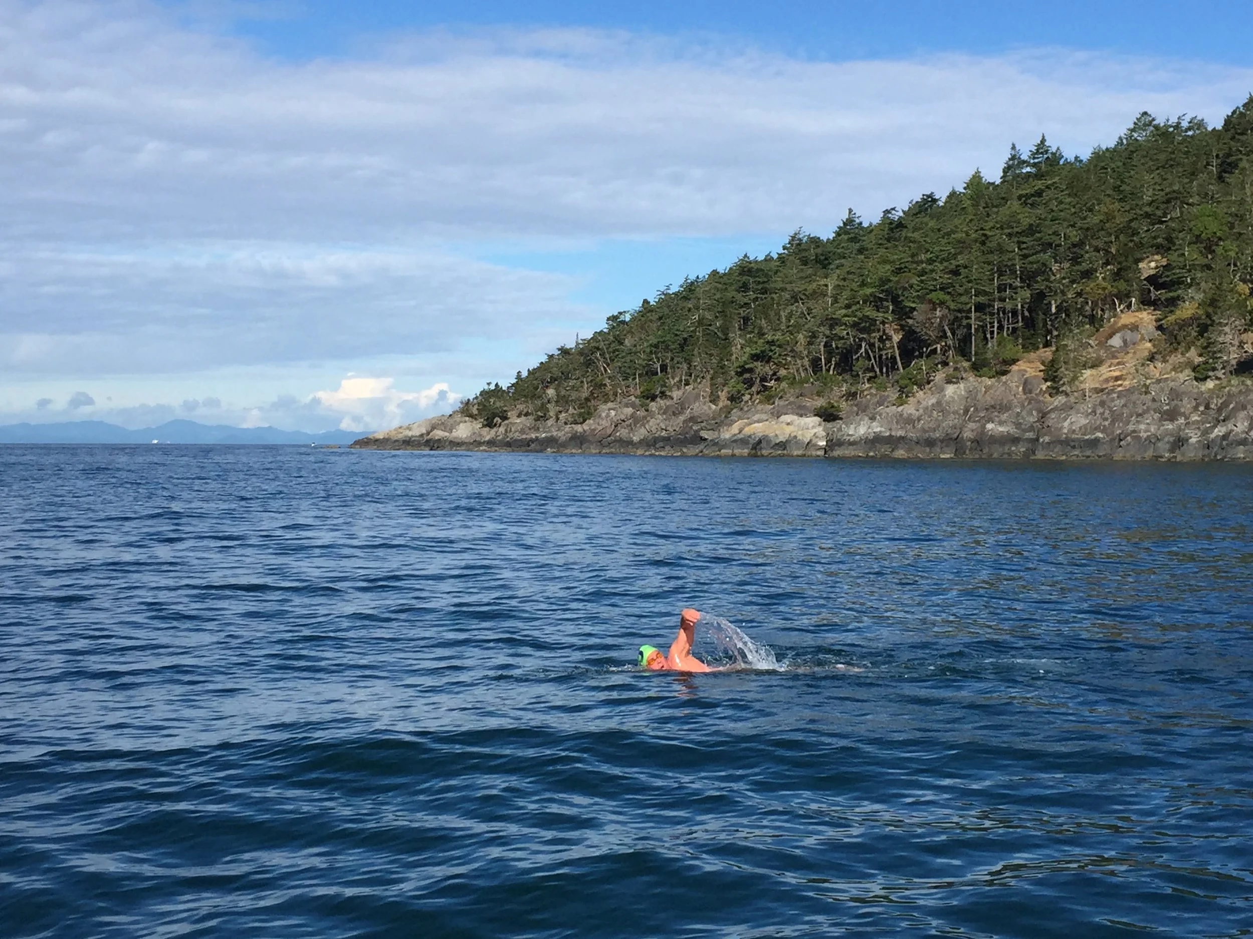  Steve Walker in the Strait of Juan de Fuca - 2016 