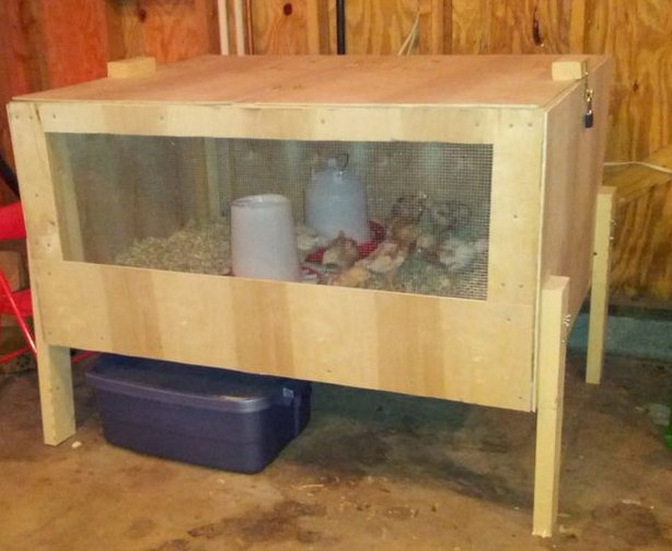 Here is an example of a brooder.