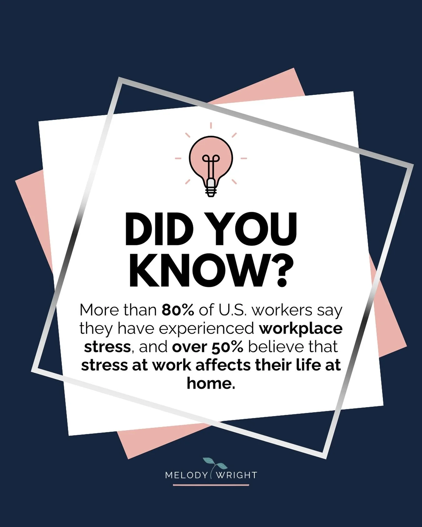 According to OSHA, More than 80% of U.S. workers say they&rsquo;ve experienced workplace stress, and over half share that it impacts their life at home.

I&rsquo;m bringing this up because it&rsquo;s always a good time to pause and ask yourself, **Ho