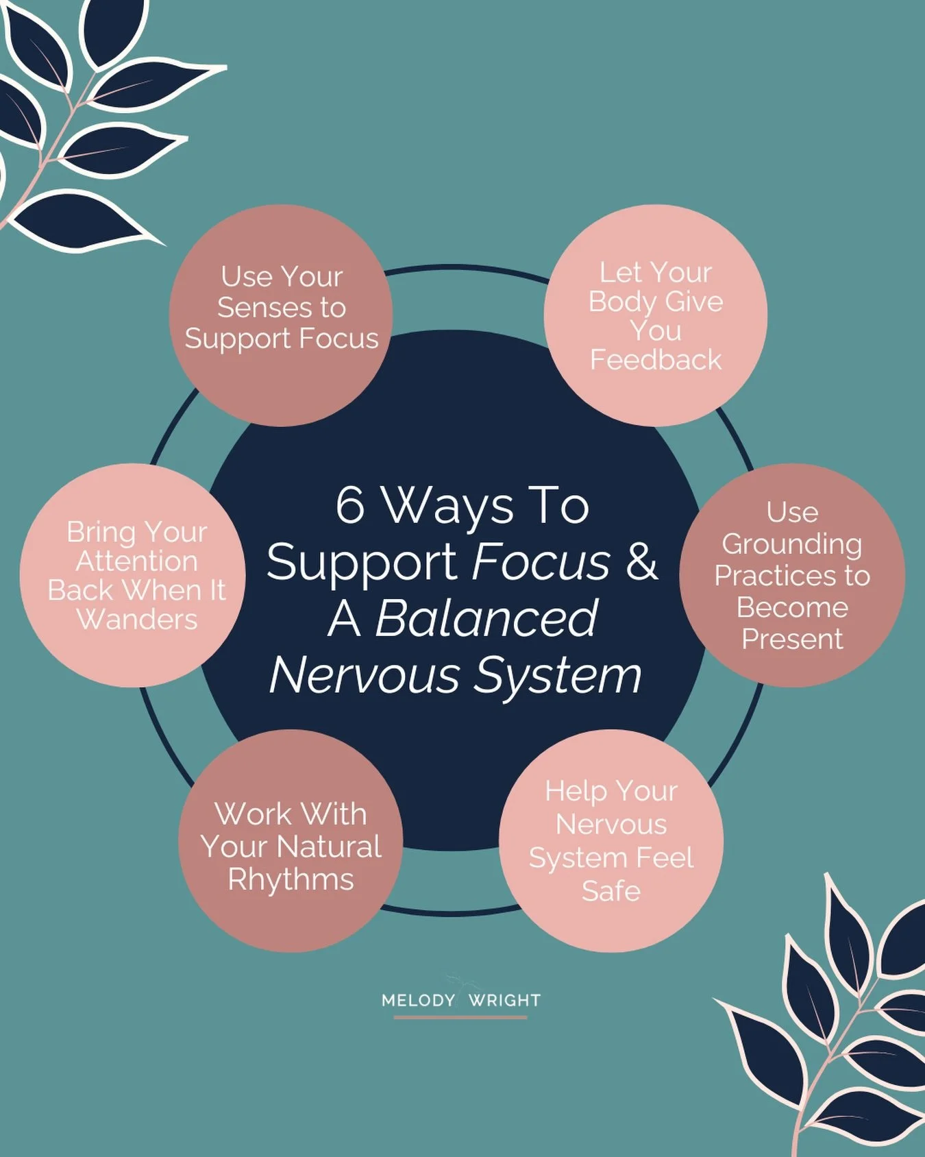 I&rsquo;ve noticed that when I&rsquo;m having trouble focusing, it&rsquo;s rarely just about distractions.

It&rsquo;s often a sign that my nervous system is overstimulated, overwhelmed, or simply needs a moment of care.

In my work (and in my own li