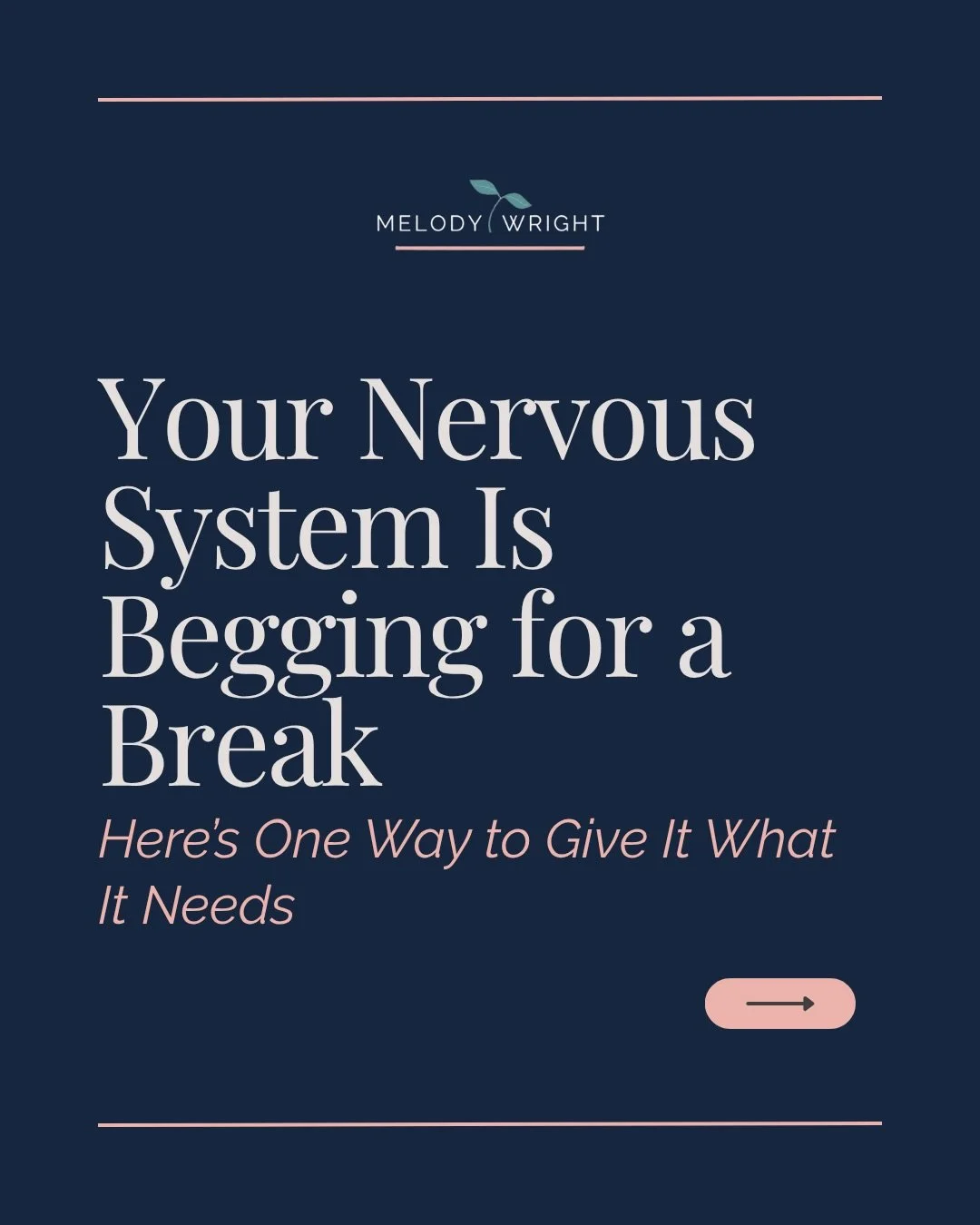 I used to move from one role to the next&hellip;parenting, work, cleaning, without ever pausing.
Just go, go, go.
And by the end of the day? I was fried.

What I didn&rsquo;t realize was how much my nervous system needed space between the &ldquo;doin