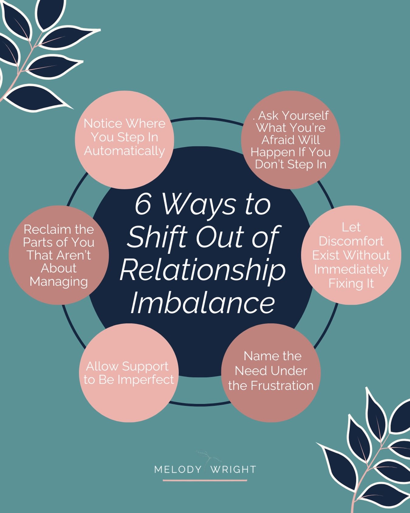 When you&rsquo;re the person who naturally anticipates everyone&rsquo;s needs, it&rsquo;s easy to slip into a role where you&rsquo;re managing the relationship instead of actually living in it.

I&rsquo;ve noticed that making that initial shift away 