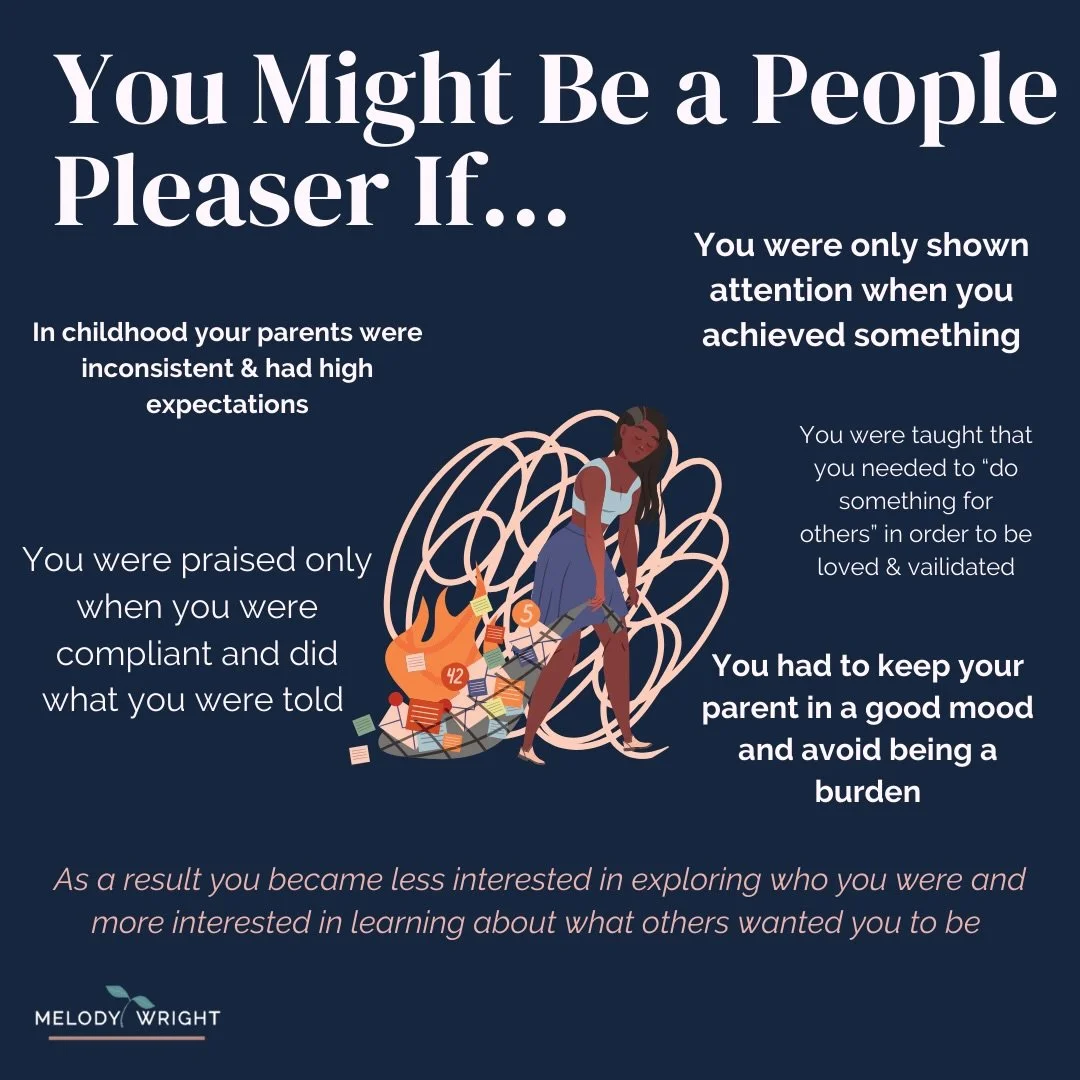 Do you ever feel like your worth is tied to keeping others happy or meeting their expectations?

If you&rsquo;ve ever found yourself putting others&rsquo; needs ahead of your own, sometimes to your own detriment, you&rsquo;re not alone.

People-pleas