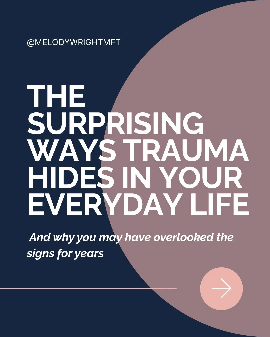 Trauma doesn&rsquo;t always show up in obvious ways.
Sometimes, it quietly integrates into our lives everyday.

You might not call it trauma.
You might just say:
👉 &ldquo;I&rsquo;m always tired.&rdquo;
👉 &ldquo;I can&rsquo;t sit still.&rdquo;
👉 &l