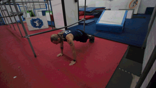 Level 2 Parkour Advancement Test - pushups.gif
