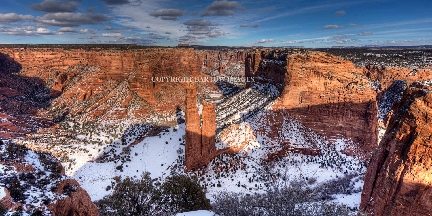 Spider Rock Panorama