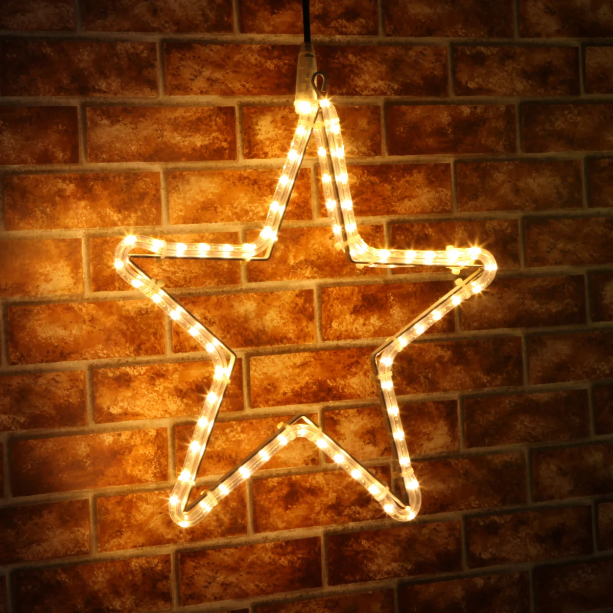 45cm Rope Light Star (warm white) - £24.99 45cm rope light star silhouette features ultra bright LED bulbs, available in white, warm white and blue. www.festive-lights.com