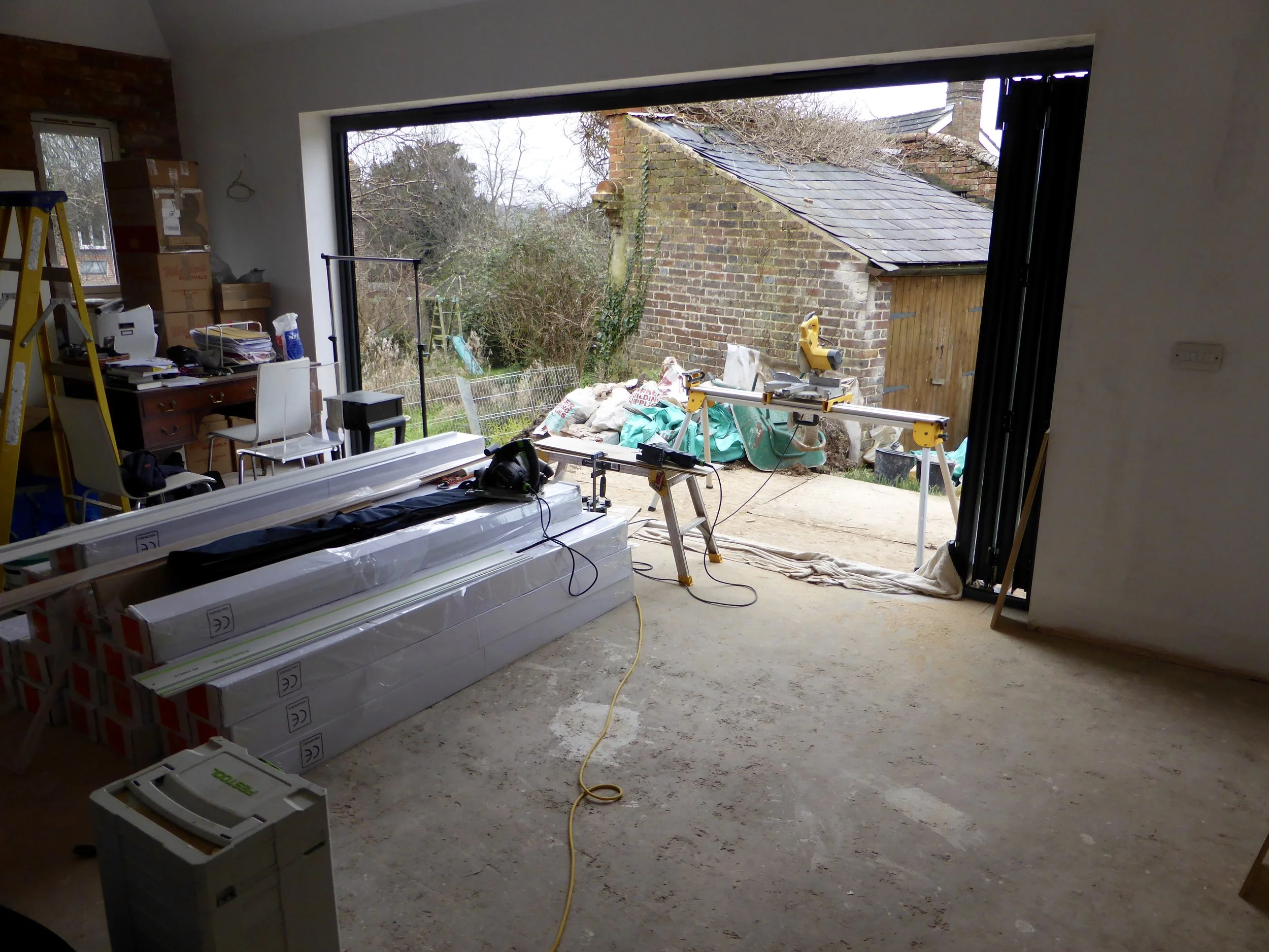 Flooring arrived........