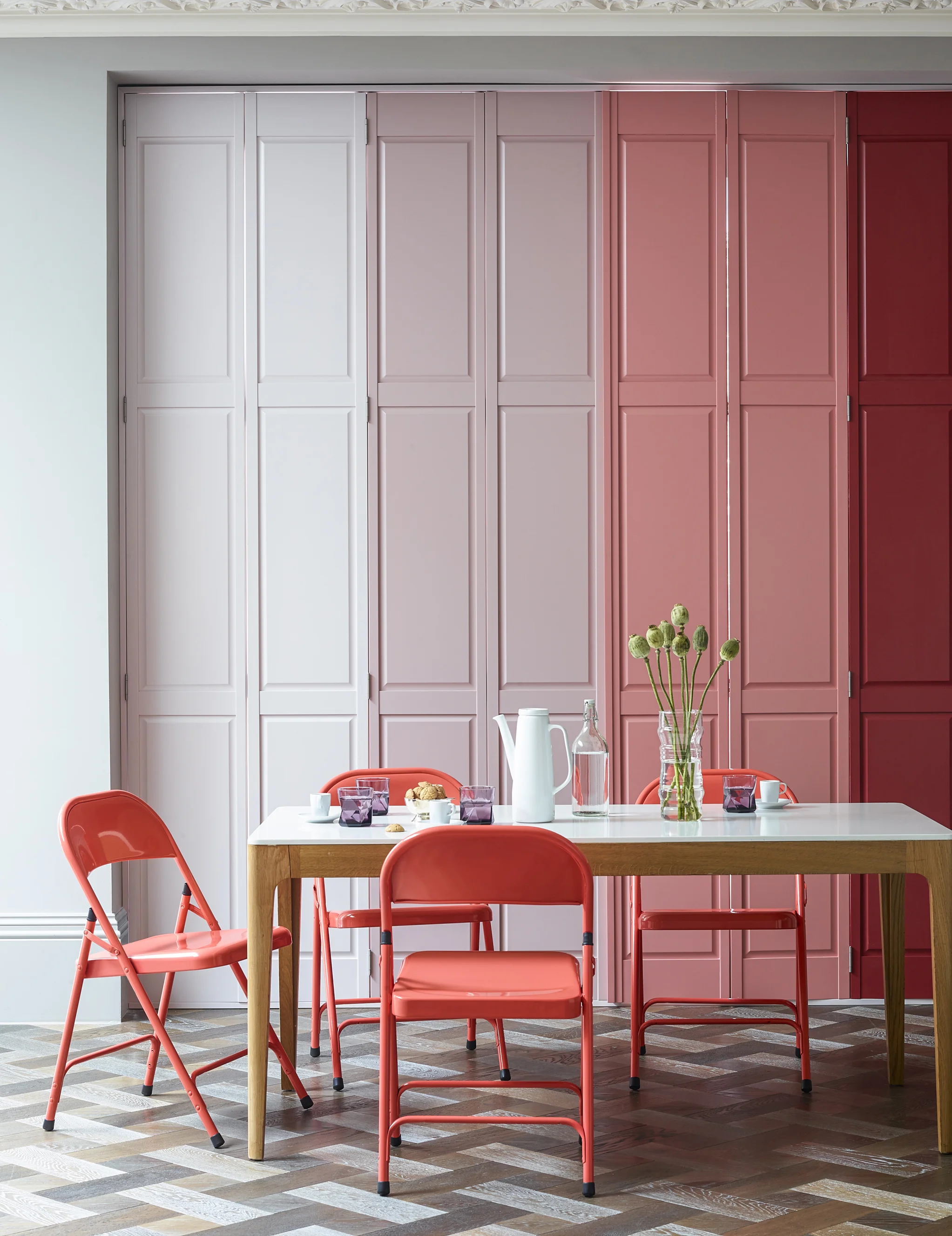 Solid Panel Wood Shutters- Solid panel shutters have a traditional look to them, these types of shutters were used in victorian homes and can add that character back if you live in a period property as well as looking great in a contemporary setting. They are also perfect for kids bedrooms as they block out all the light.