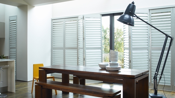 Wooden Shutters for Doors- Shutters are not just for windows, they look great and are ideal for interior doors. There is the option of full-height shutters or alternatively a solid bottom half and louvered top half to control the daytime light.