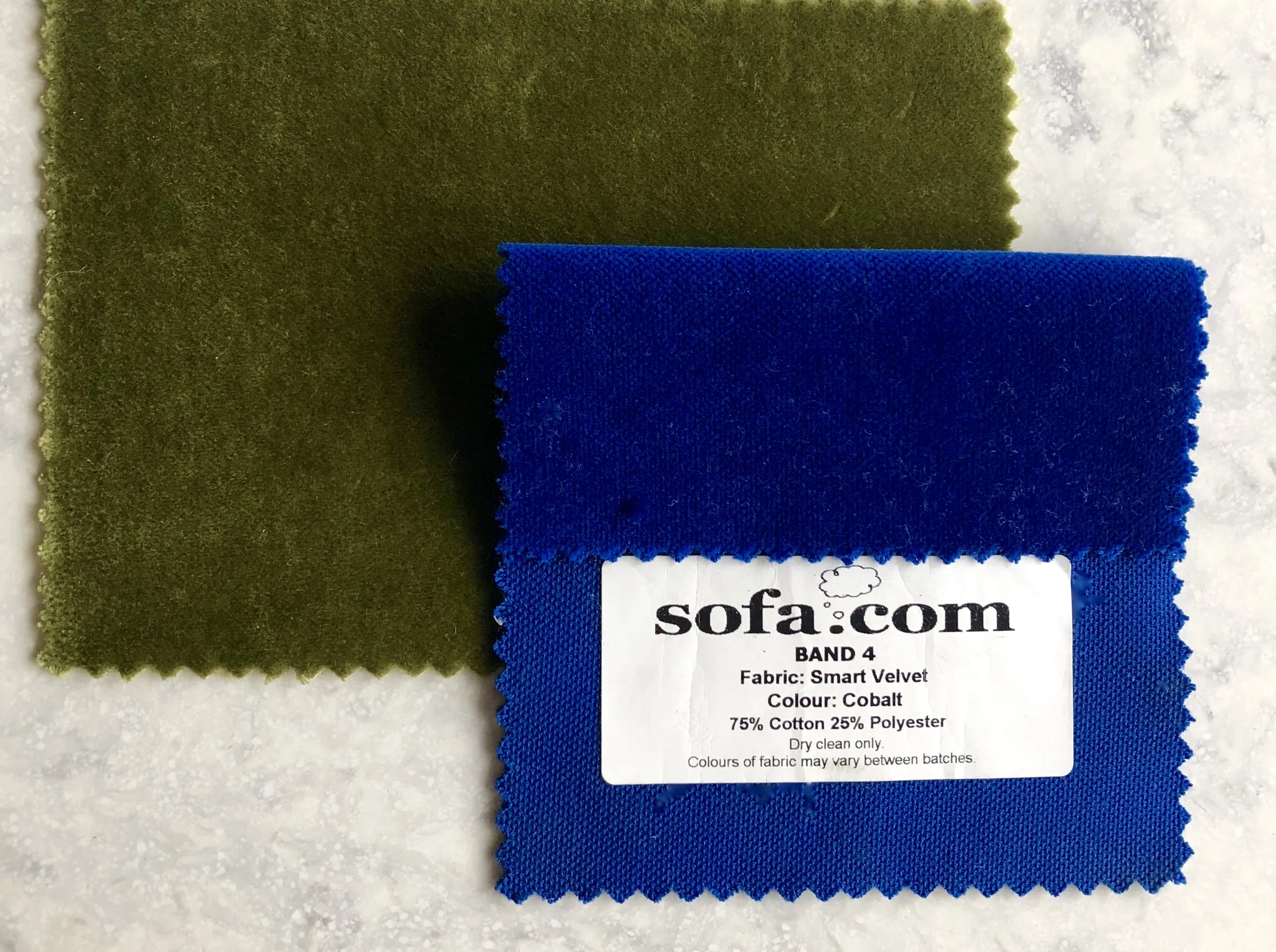 My two favourite colour samples….. The green just stood out for me though.