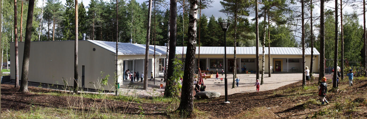 Päiväkodin arkkitehtisuunnittelu Halikkoon