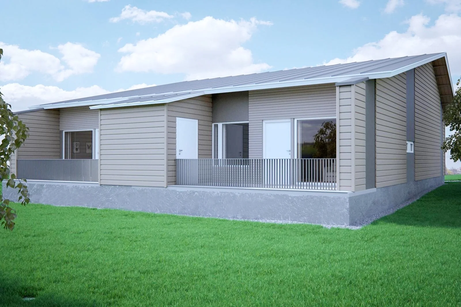 Paritalojen arkkitehtisuunnittelu Vantaan Ylästöön