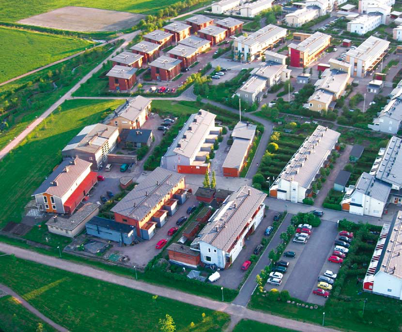 Eko-Viikin ryhmärakentamistontit, seurantaraportti