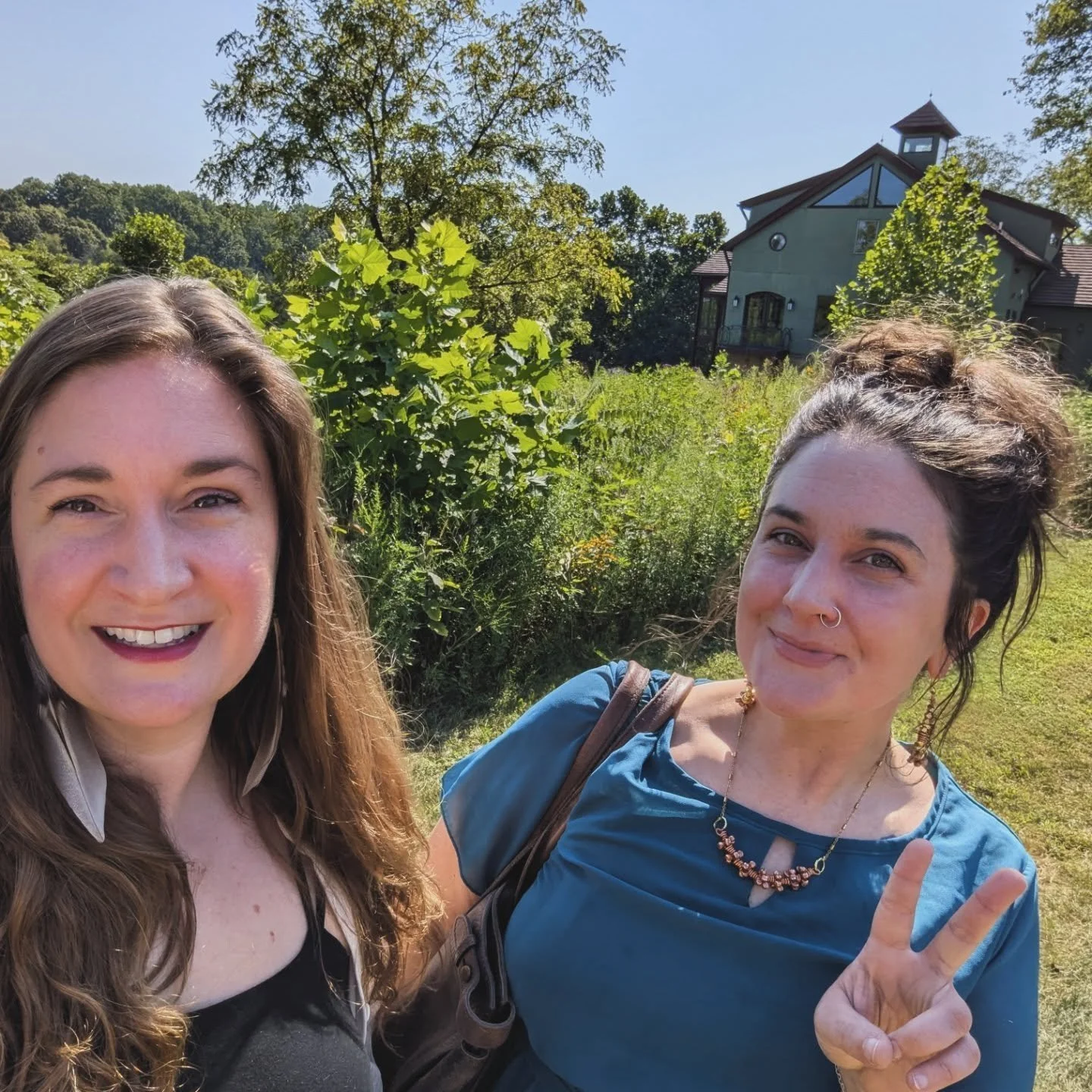This year, @thebluegrasswitch and I decided to try something new together. We imagined co-hosting a monthly group all about exploring magic. &quot;Tarot, Tea, and Alchemy&quot; was born, a guided group experience that absolutely took off. Each month 