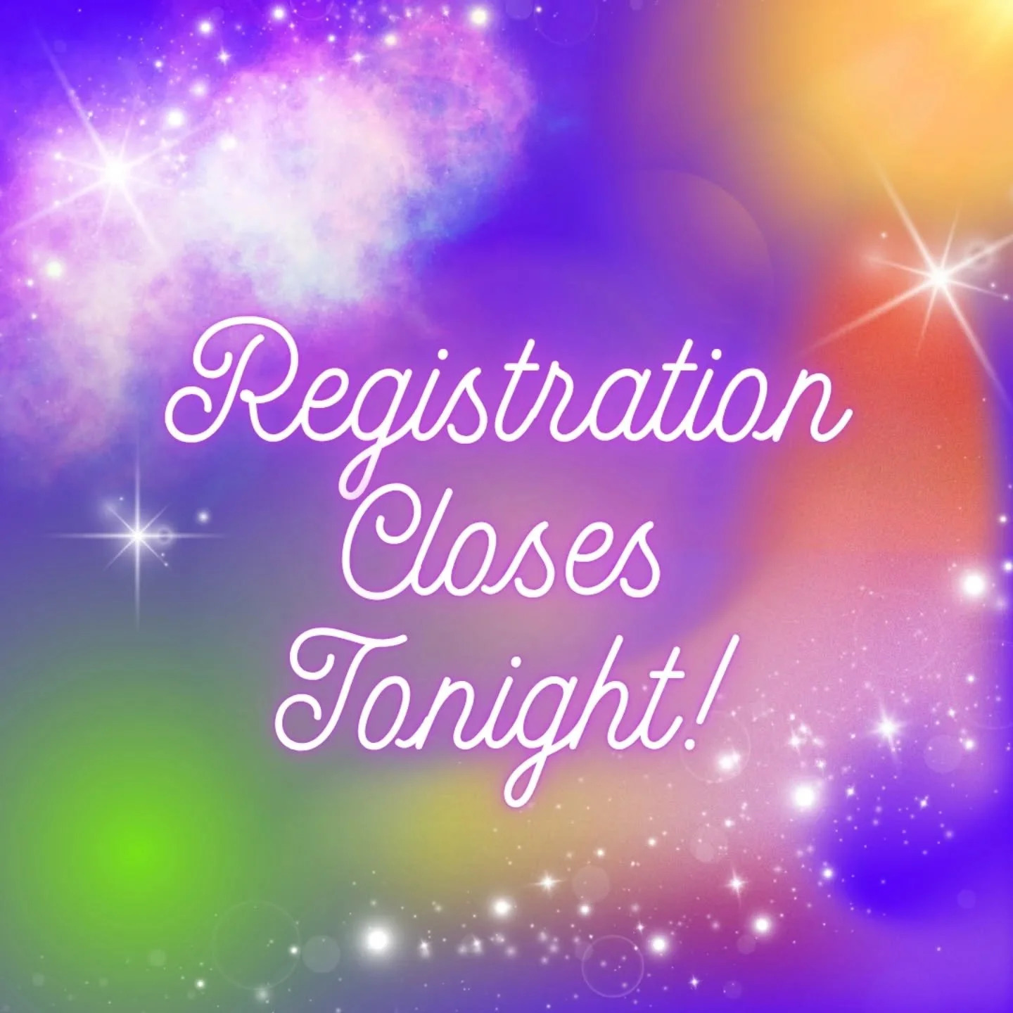 ✨💗CALLING ALL LAST-MINUTE WITCHES! 😄🪄 If you've been waffling about whether to come to our retreat this weekend, this is one last sign to say that you have until *midnight* to join us! We've got an incredible group of folks registered and just a c