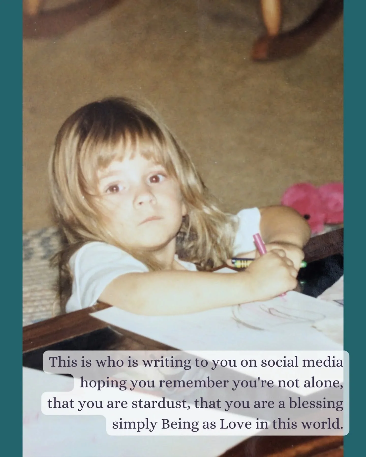 Children. All children. Our children. A continually growing sense of community and communion in protecting, uplifting, and honoring children everywhere.

This trend is touching my heart.
We are all children once.
Most of the children I see on social 