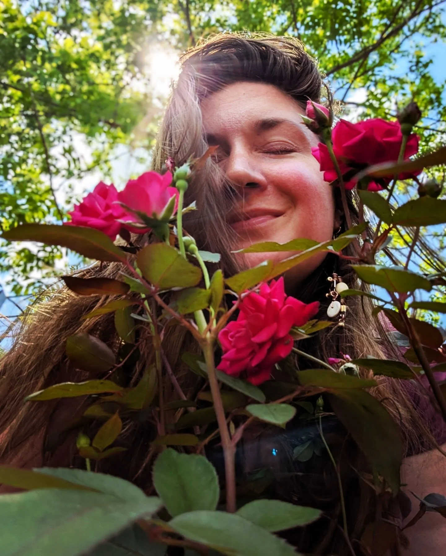 Today, the Earth spoke to me in a whisper. 

Into quiet lush green, dewy freshness in cool morning air, I rushed to see what was next to tend. Lately I've been digging, planting, uprooting, clipping, clearing. Spring brought a bustle of zazzy flow - 