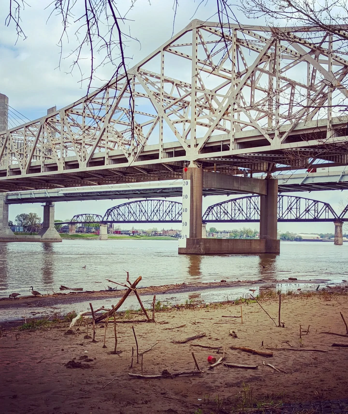 Louisville land holds a history; its water carries memory. 

Each year at the Derby, I feel a tug of pride in this place I've always called Home - we are Seen by the world, noted as somewhere distinct and special. 

But the tug on my heart is also in