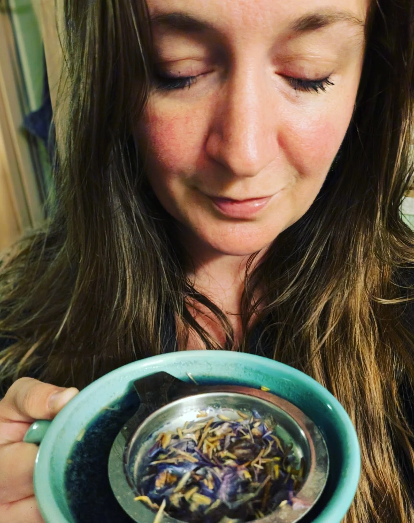 Imaginations are intuitions are impressions of parallel times and spaces we're translating to this density as well as we can.

I traveled so far today and never left home; now, I feel more fully in my present.

Butterfly Pea Flower + Blue Lotus sooth