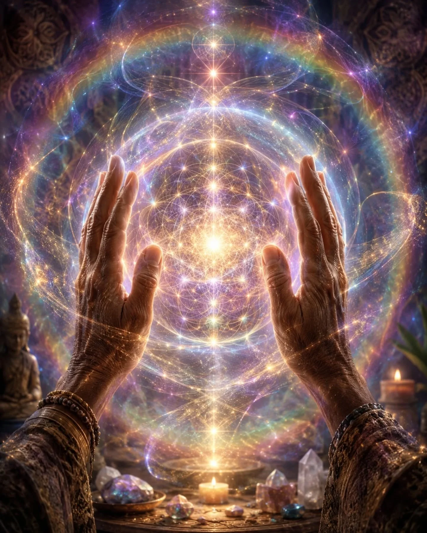 The work of weaving energetic containers and working within them is something I eventually realized many of us are reflexively doing without fully recognizing it.

Ritual feels like an organic expression of translating energetics into materials so we