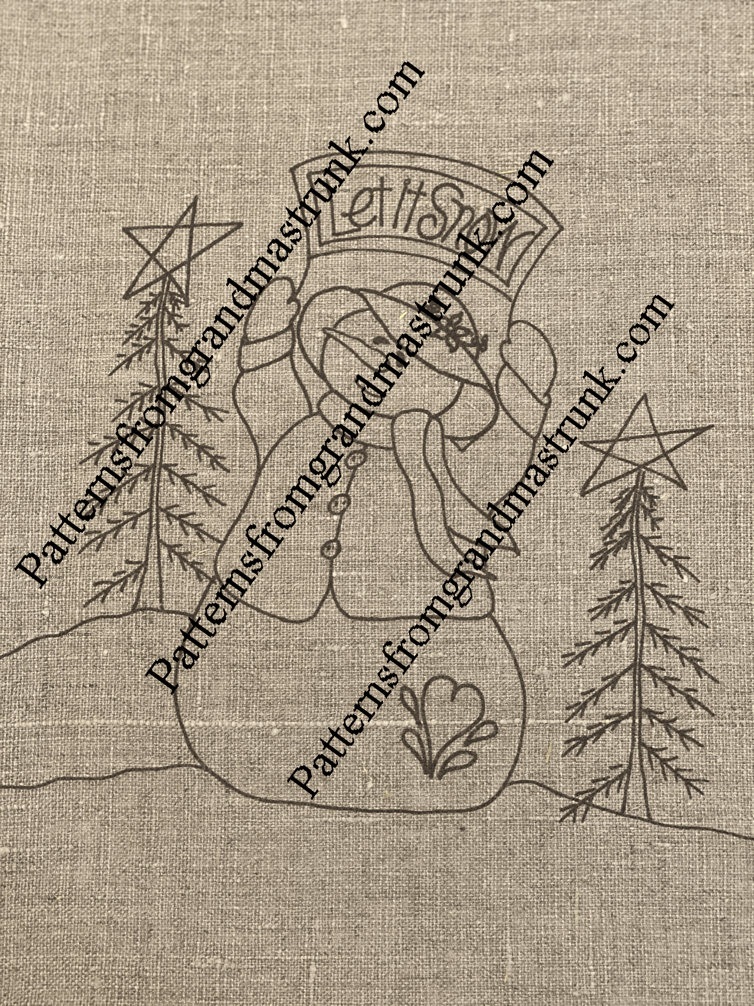 PrePrinted Snowlady week 1a.gif