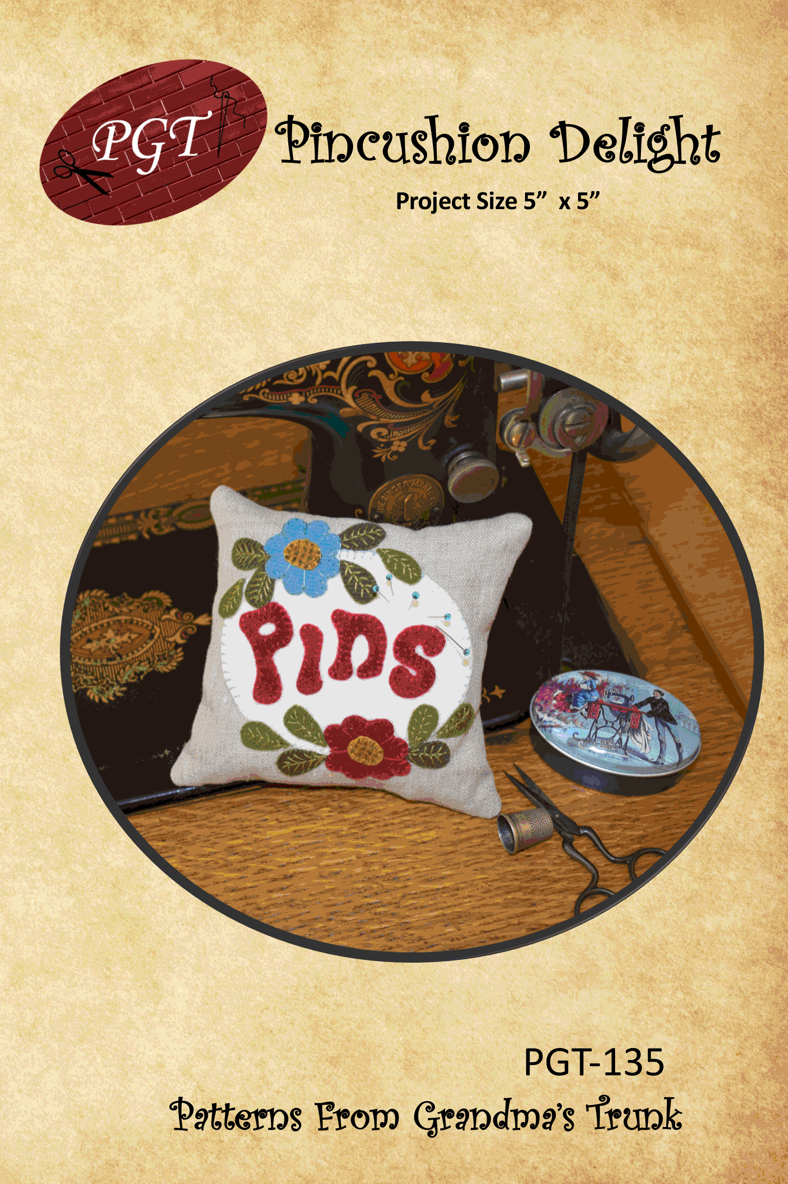 Pincushion Delight Kit n Pattern