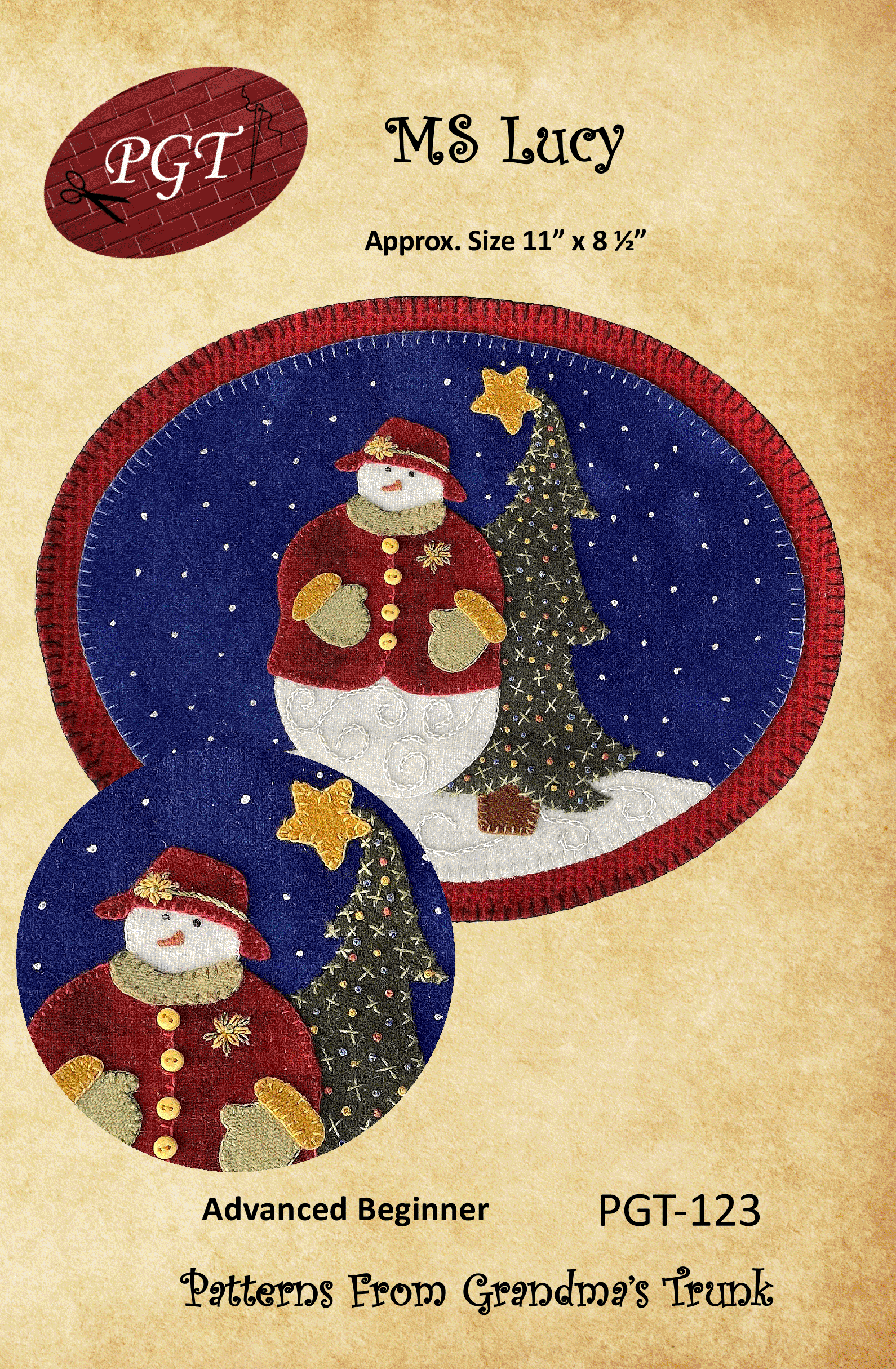 MS Lucy Table Mat Kit with Pattern