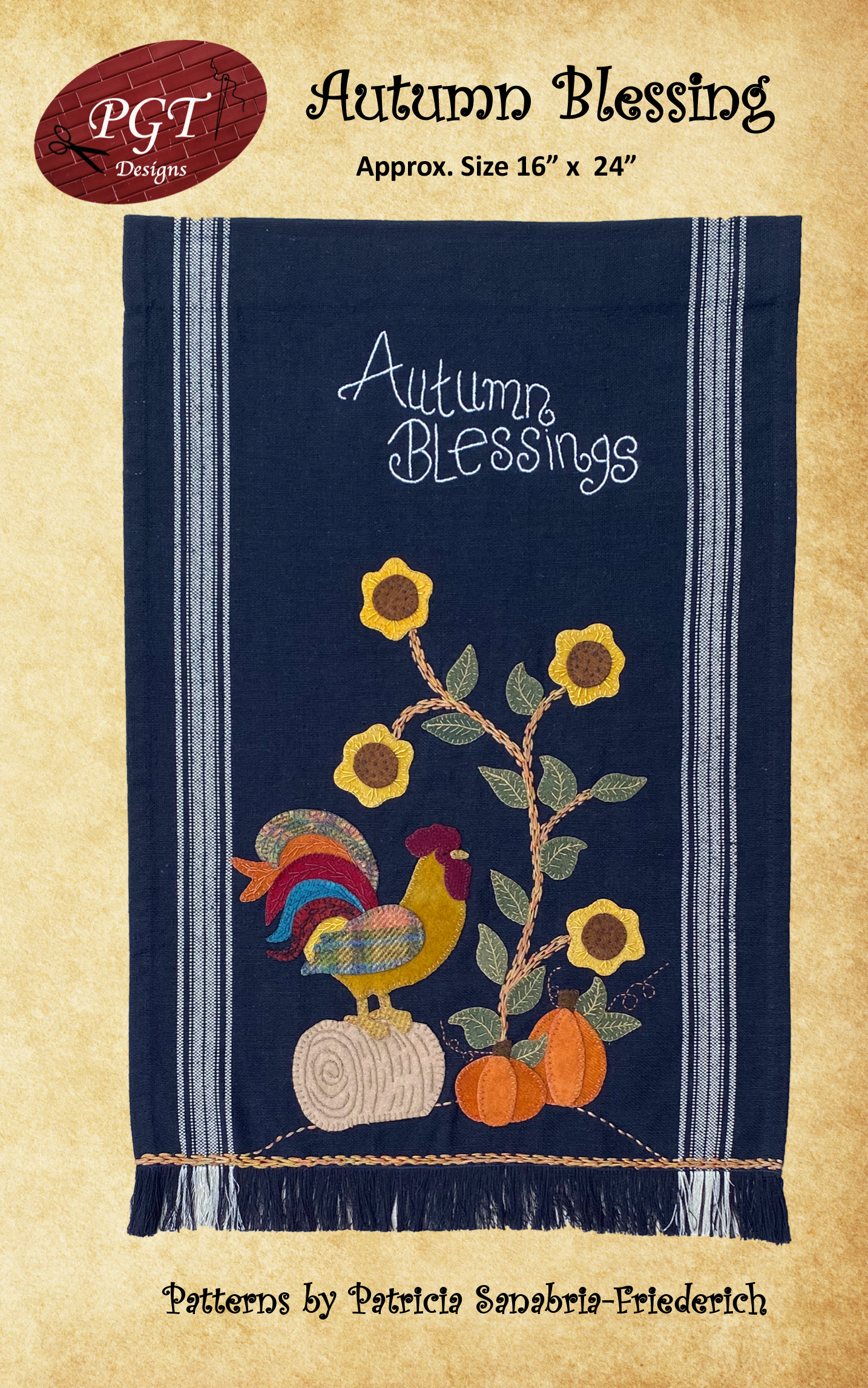 Autumn Blessings Wall Hanging PDF Download