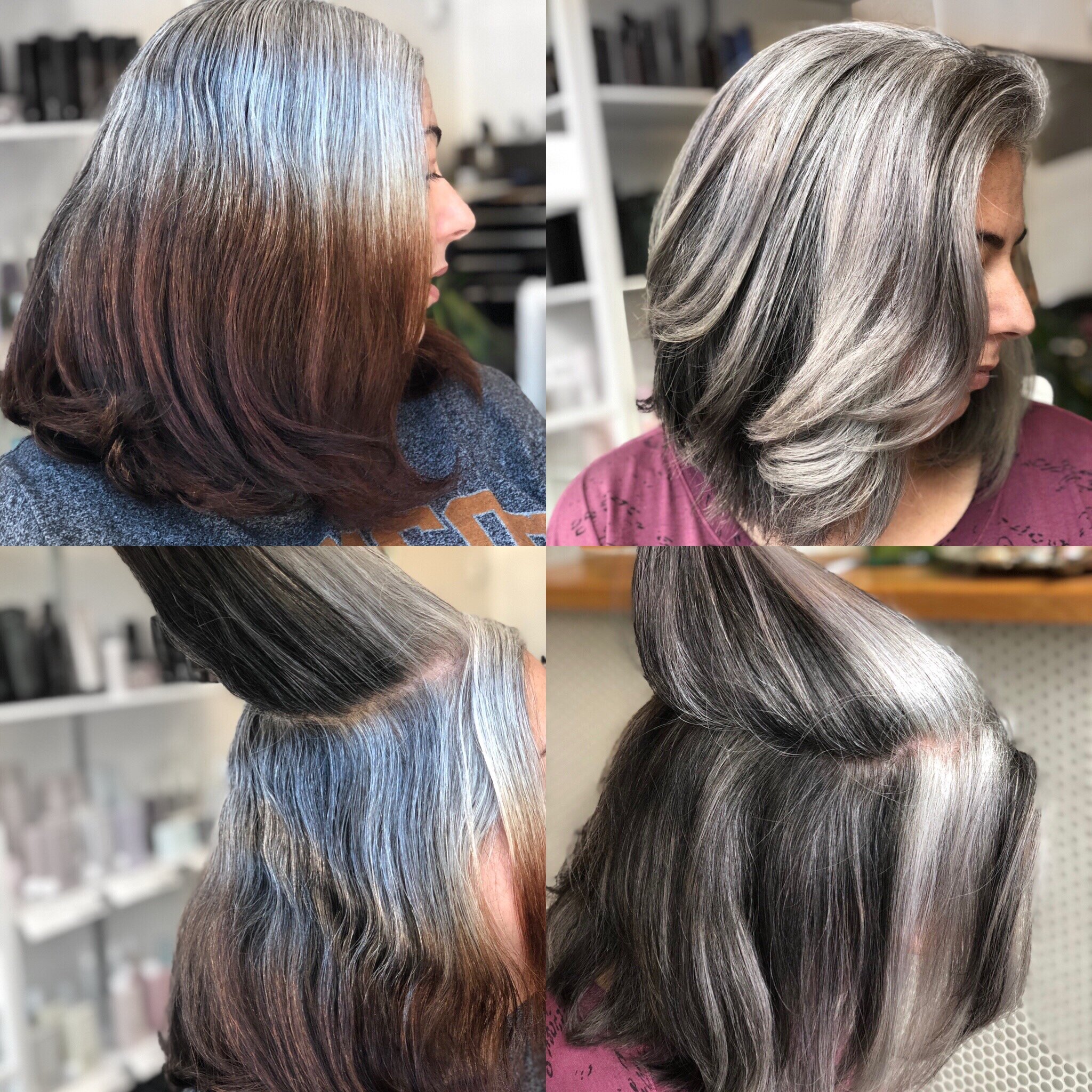 Premier Grey Hair Transition in Denver — APRIL MARKLEY HAIR