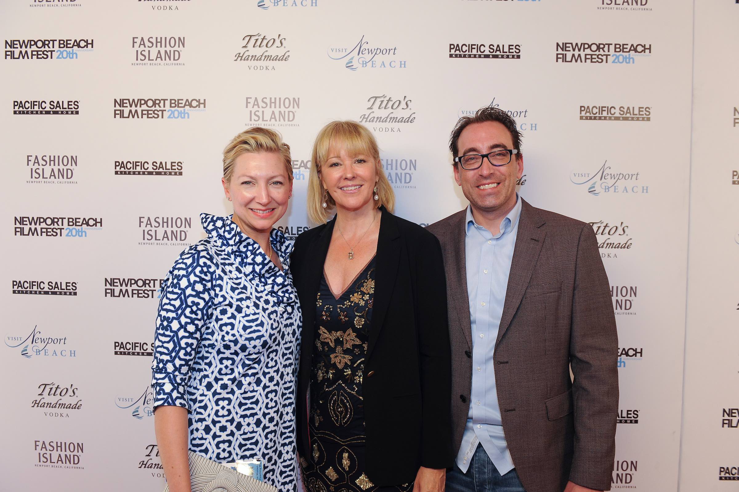 Co-Executive Producer, Margo Ten Eyck, Director/Producer/Writer Kerry David and Executive Producer, Keith Watson at the World Premiere of Breaking Their Silence