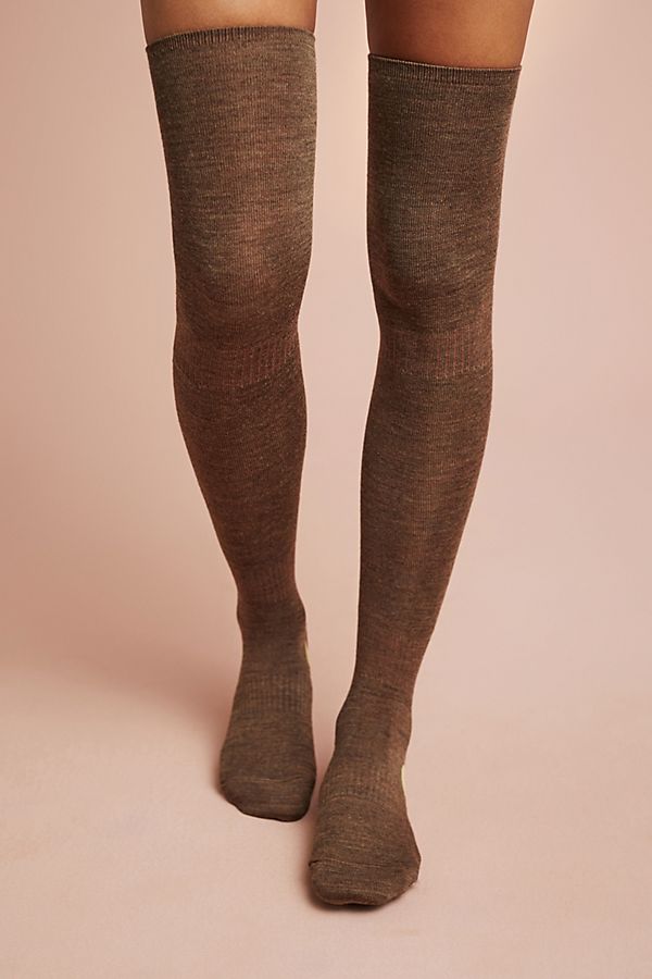    Anthropologie Dottie Thigh-High Socks     – $30 