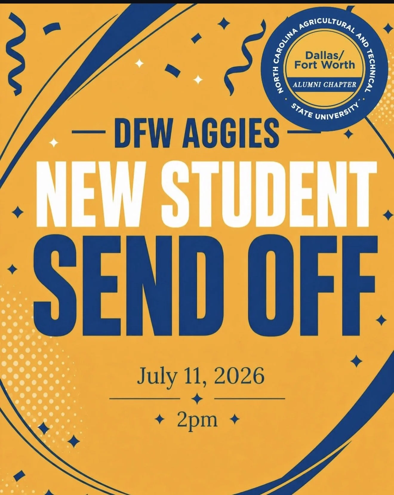 2026 New Student Sendoff