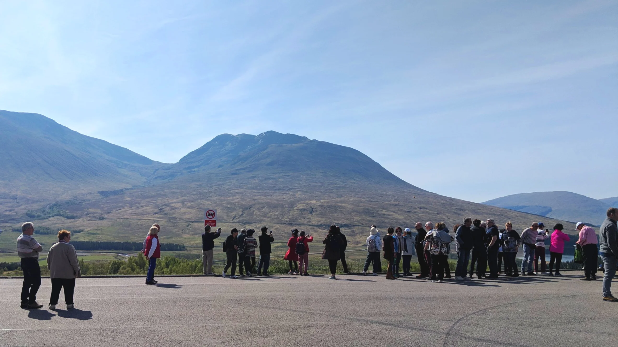 A popular photo spot in the Scottish Highlands