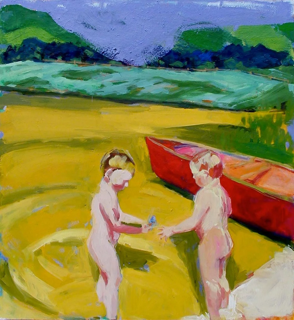 LANDING UPRIGHT WITHOUT A MARK, 52 X 56, OIL ON CANVAS.jpeg