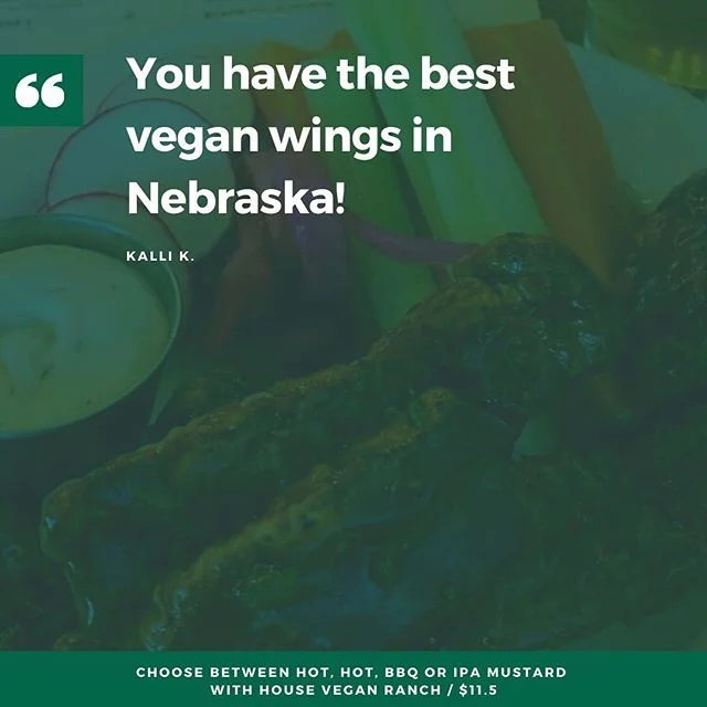 We love our vegan and vegetarian friends! 🐰🐰 Thanks for the comment, Kalli!