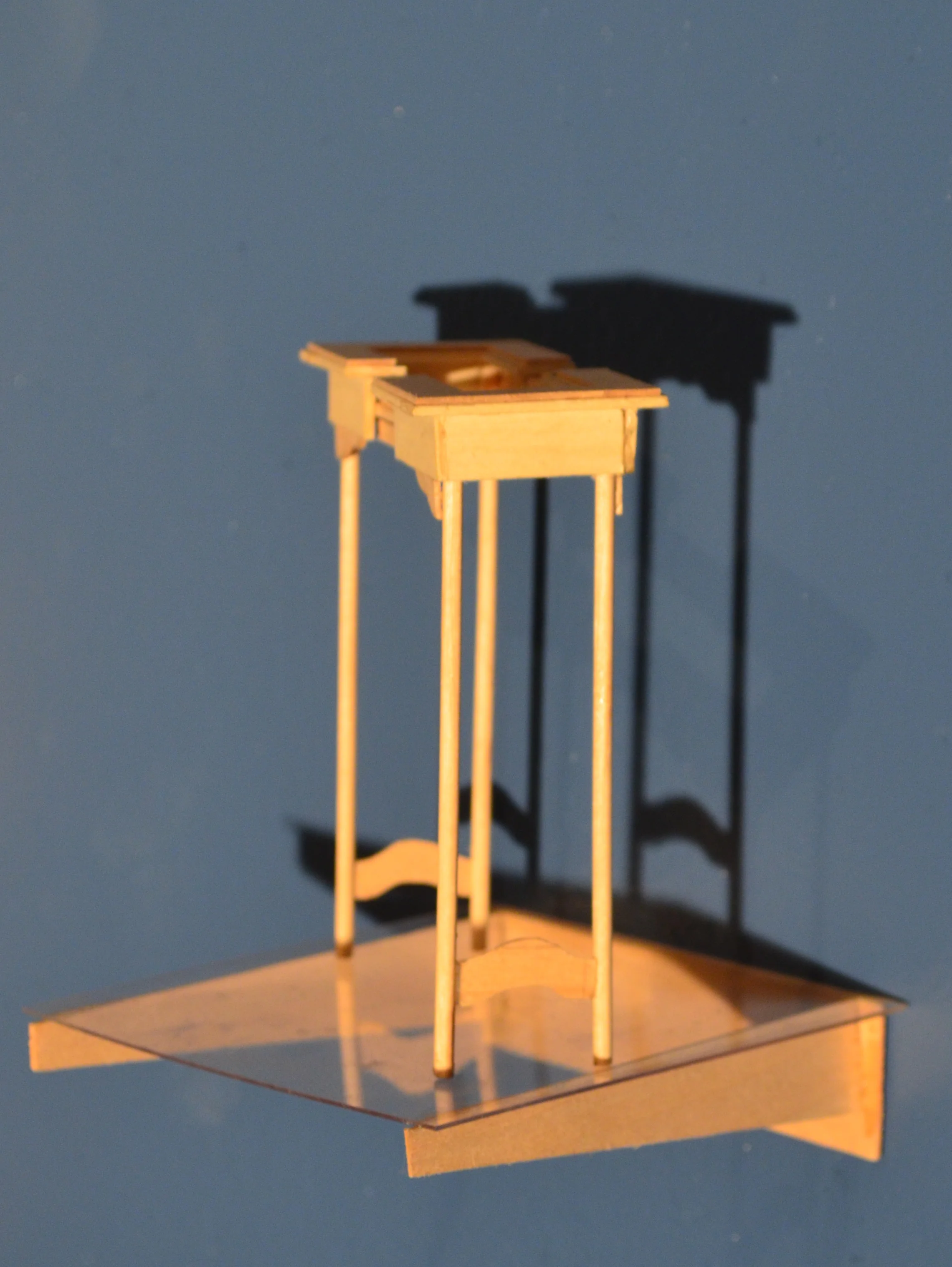 Maquette of Expandable Table