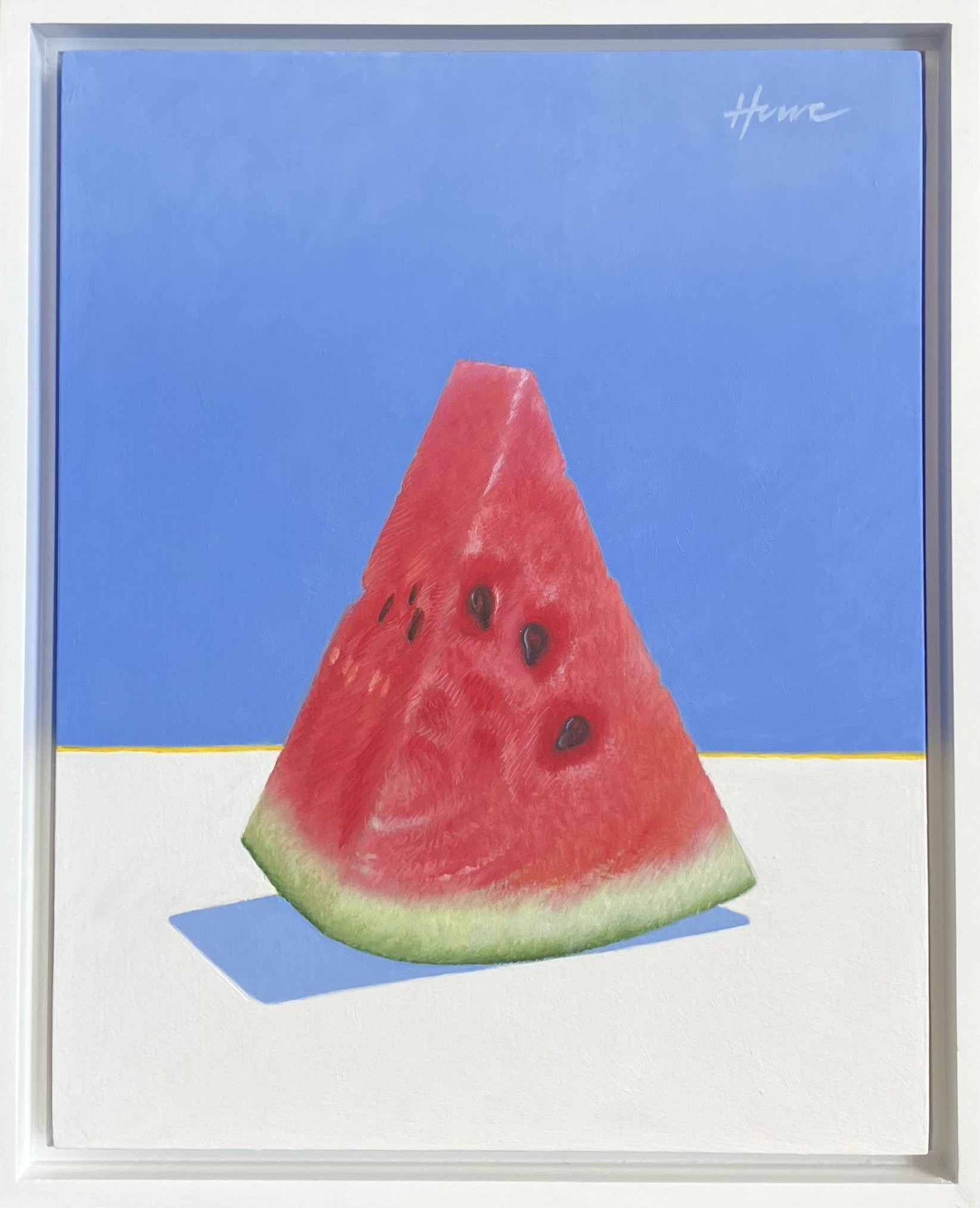 Watermelon (homage to Wayne Thiebaud) - SOLD