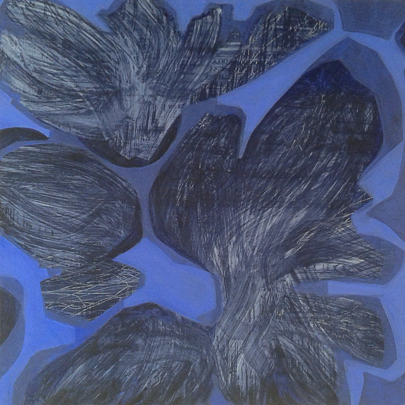 Reform Acrylic on board 40 x 40 cm