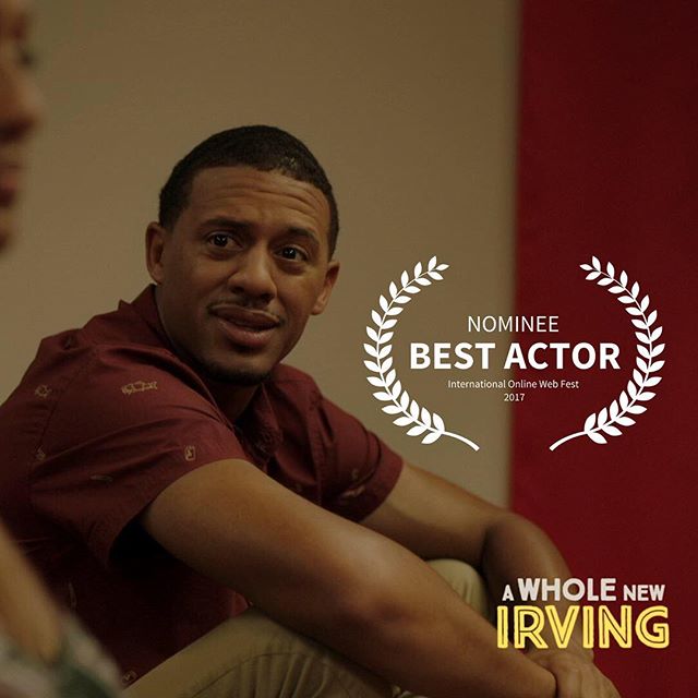 Huge congrats to @chasecomedy our very own #irving for another #best #actor #nomination !! The wonderful folks at @internationalonlinewebfest have recognized this #great #talent #salute !!! 👌🏽💪🏽🙌🏽 #london #webseries #independent #filmmaking #aw