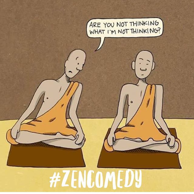 Let&rsquo;s all agree to #laugh a lot more and be a lot more #zen in general... Good #day #folks! #Today and #everyday. #Happy #Thursday !! @awholenewirving #original #series !! #peaceandlove #spiritual #personal #growth #consciousness #enlightenment