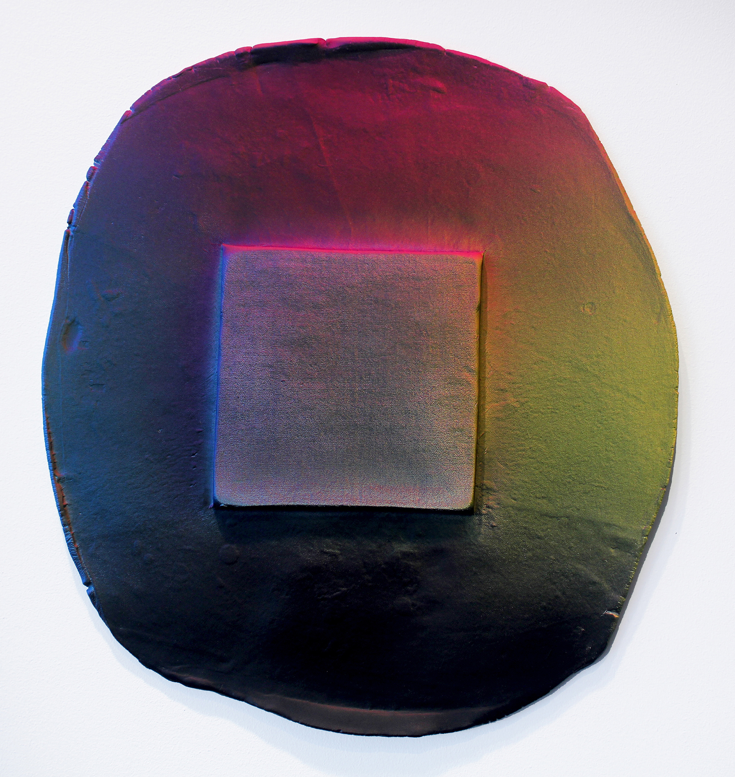 Amy Gartrell RGB , 2015 Painted Ceramic 17 x 18 x 1"